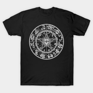 Pentagram Zodiac T-Shirt